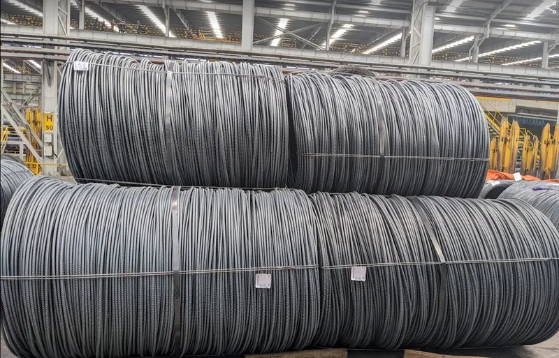 Các cuộn thép gân, thép dây chịu lực chuyên dụng
