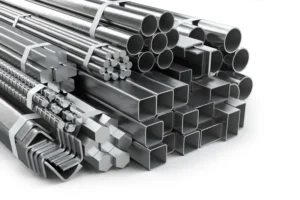 Các loại thép xây dựng phổ biến bao gồm thép ống, thép hộp, thép hình V và thép gân cứng cáp cho công trình