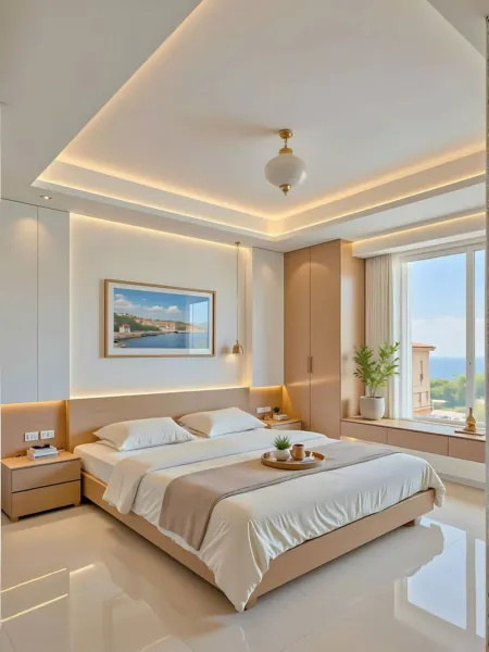 Mẫu phòng ngủ hiện đại ngập tràn ánh sáng tự nhiên