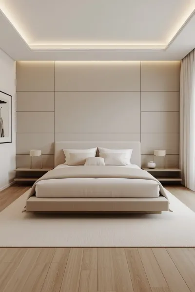 Mẫu phòng ngủ tối giản hiện đại